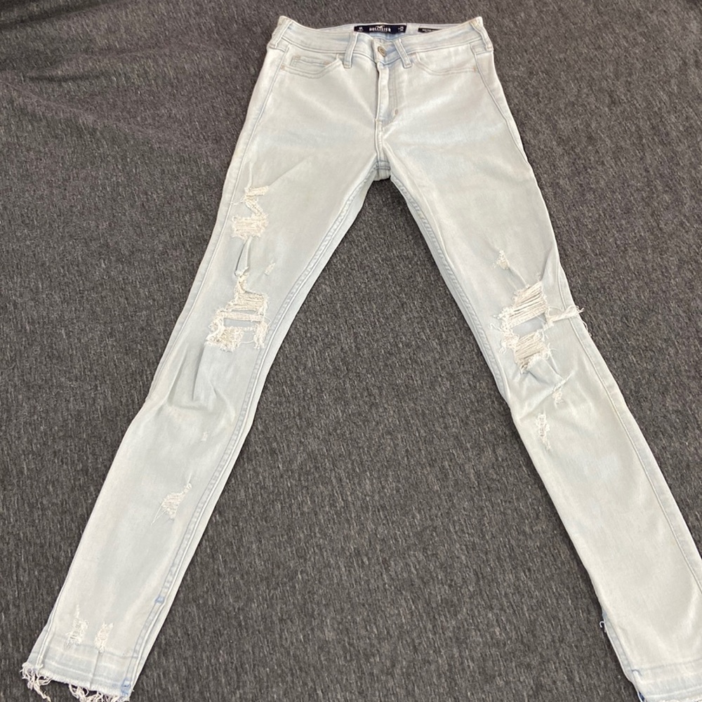 Hollister high rise super skinny jeans